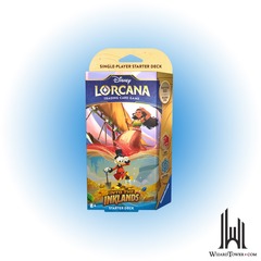 Disney Lorcana: Into the Inklands - Starter Deck - Ruby/Sapphire